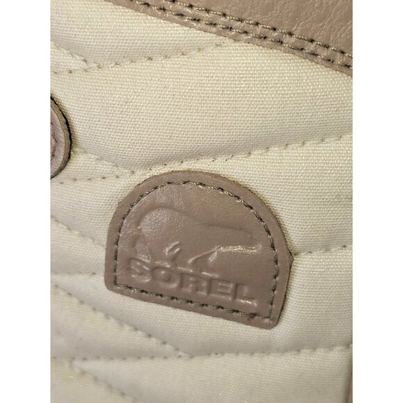 Sorel Kids Youth Cream Tan Orange Tofino II Waterproof Winter Snow Boots Sz 4 - Picture 11 of 16